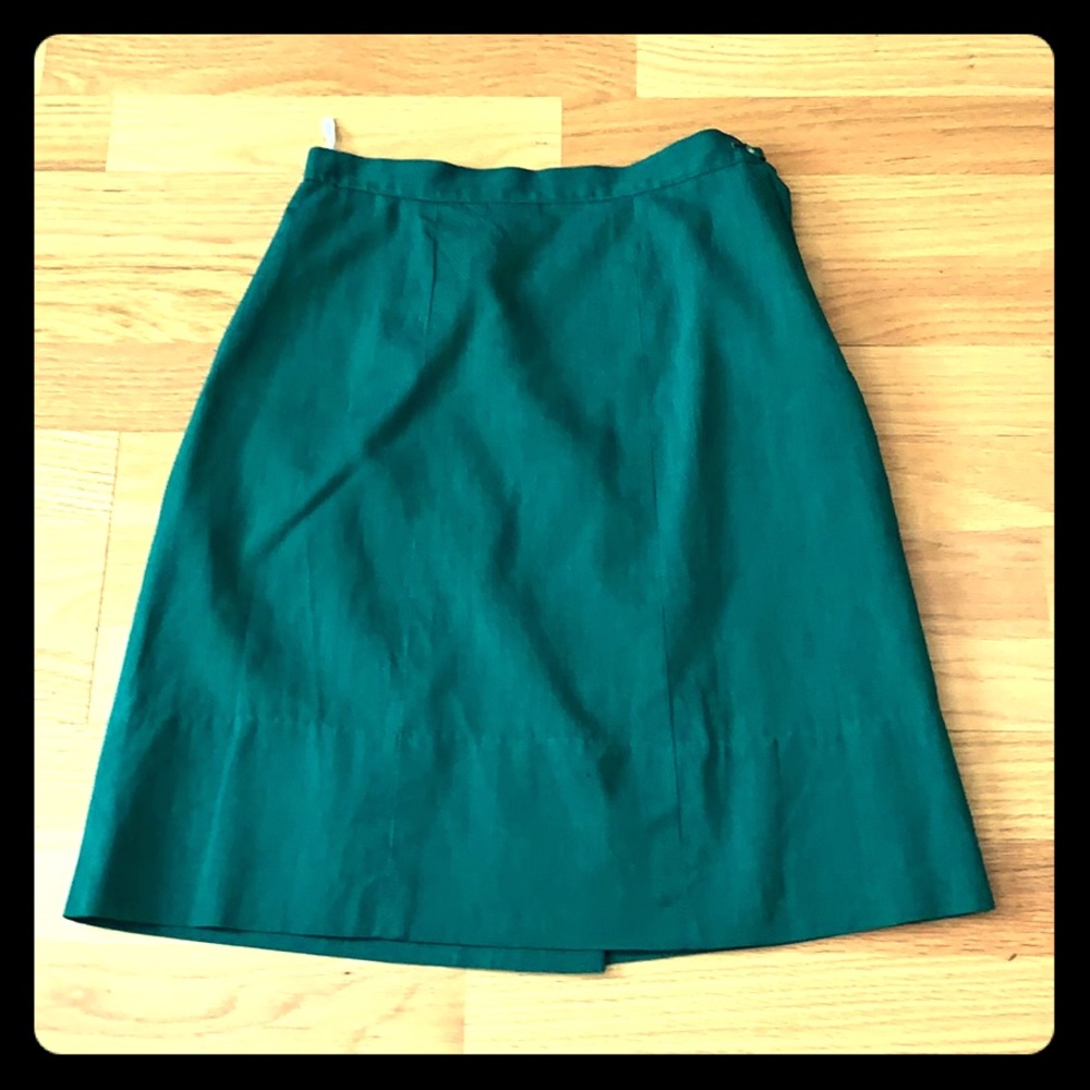 🌲 Forest green skirt Handmade